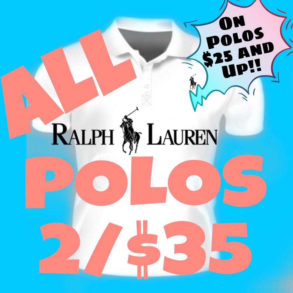 Bundle 2 Polos and get them for $35!
